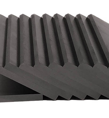 Carbon vanes shape for Becker and Rietschle vacuum pumps. 